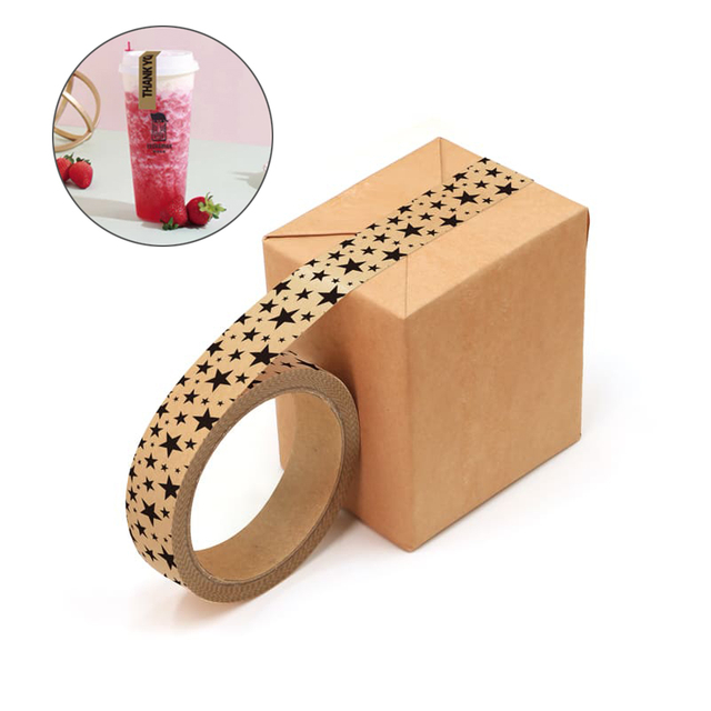 Wholesale Custom Self Adhesive Kraft Paper Tape