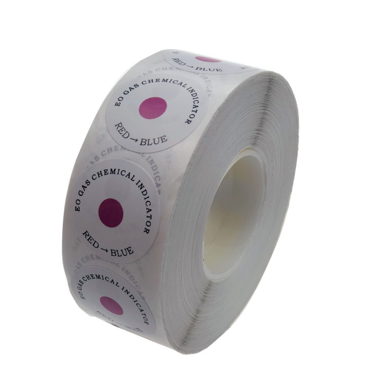 EO GAS Chemical Indicator Label