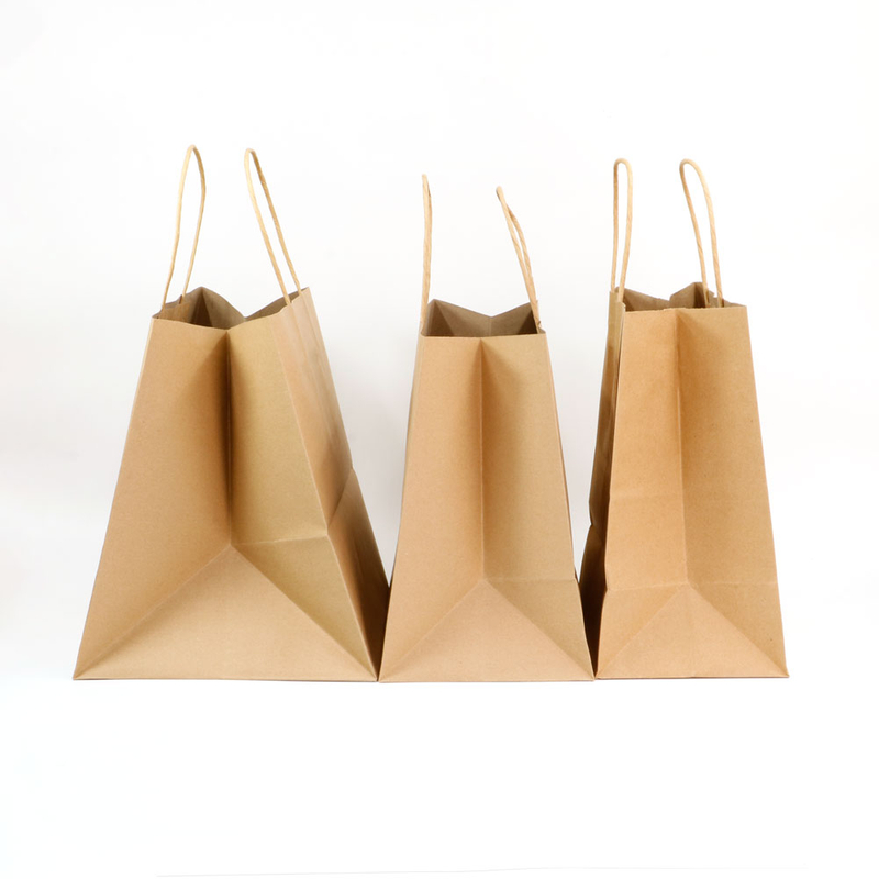 Kraft Paper Handle Bag 