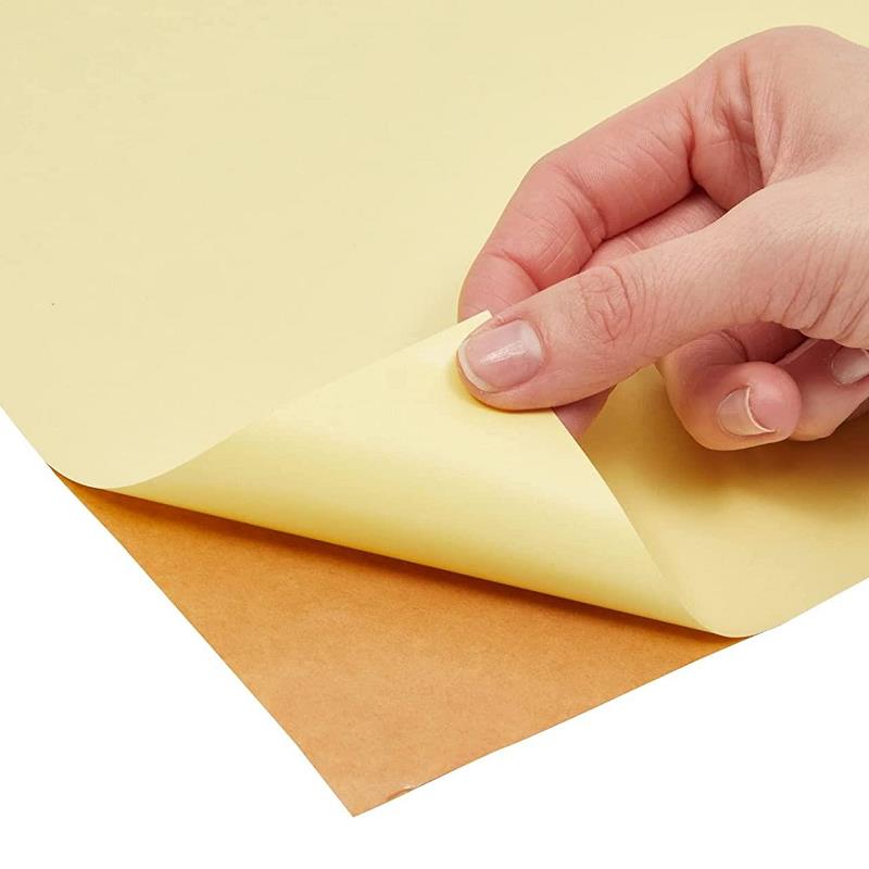 A4 Kraft Paper Sticker Sheet