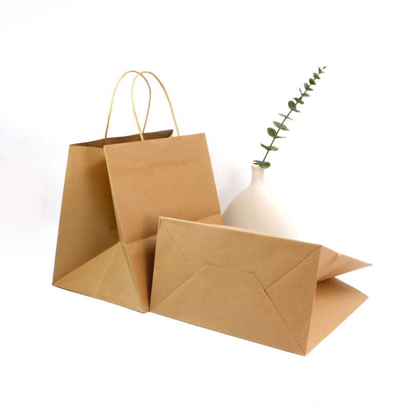 Kraft Paper Handle Bag 