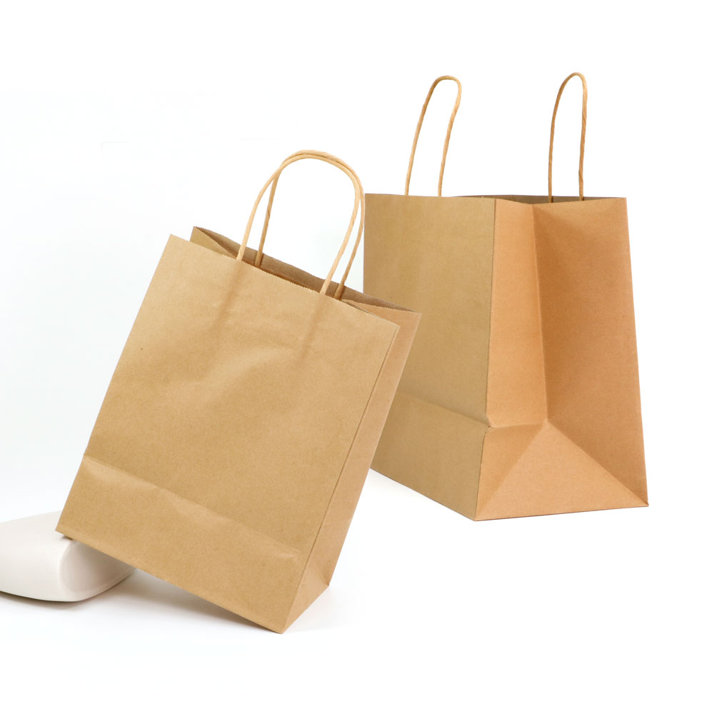 Kraft Paper Handle Bag 