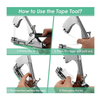 Plant Tying Gardening Tape Tool with 10 Rolls of Tapes And A Box of Staple