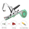 Plant Tying Gardening Tape Tool with 10 Rolls of Tapes And A Box of Staple
