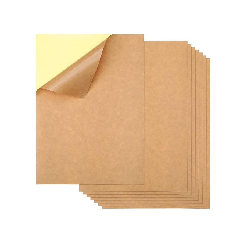 A4 Kraft Paper Sticker Sheet