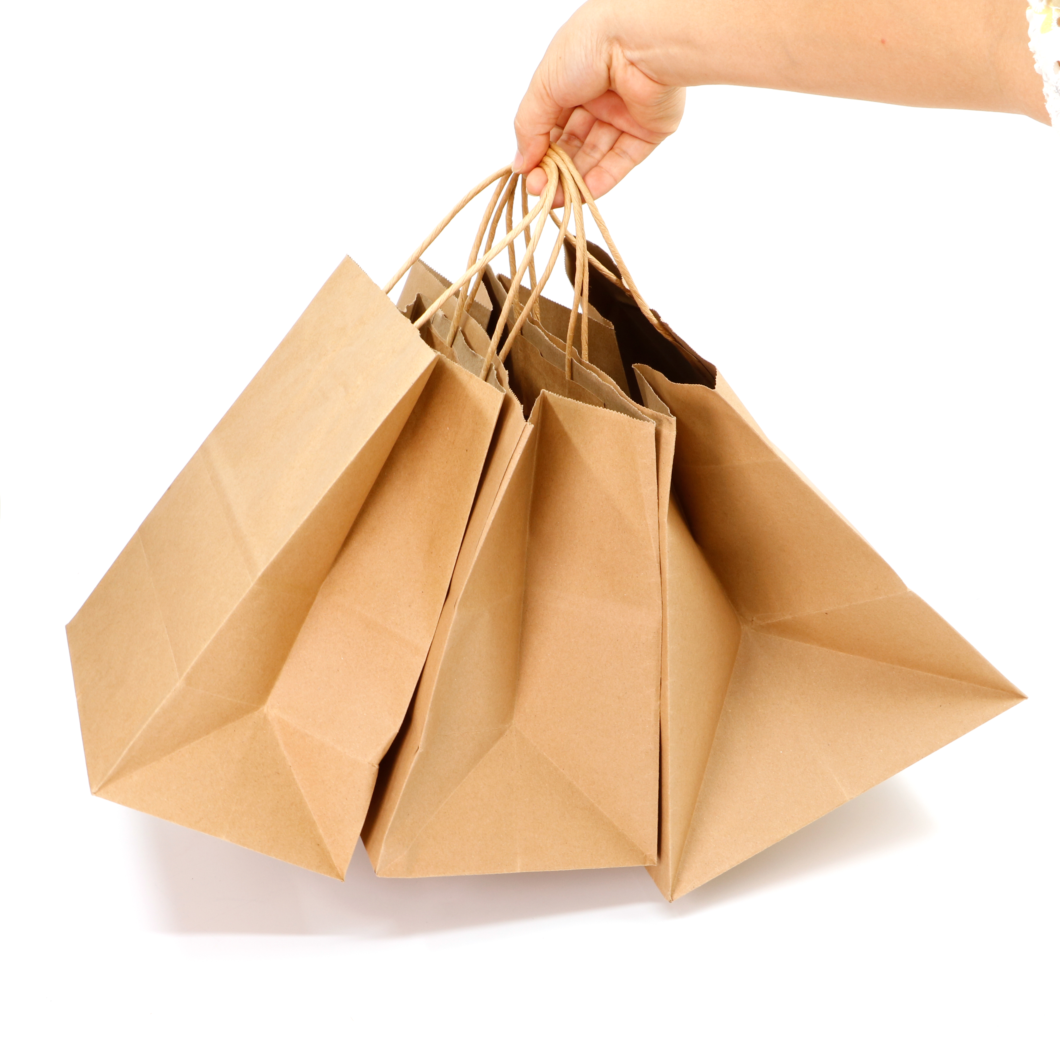 Kraft Paper Handle Bag 