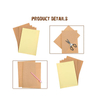 A4 Kraft Paper Sticker Sheet