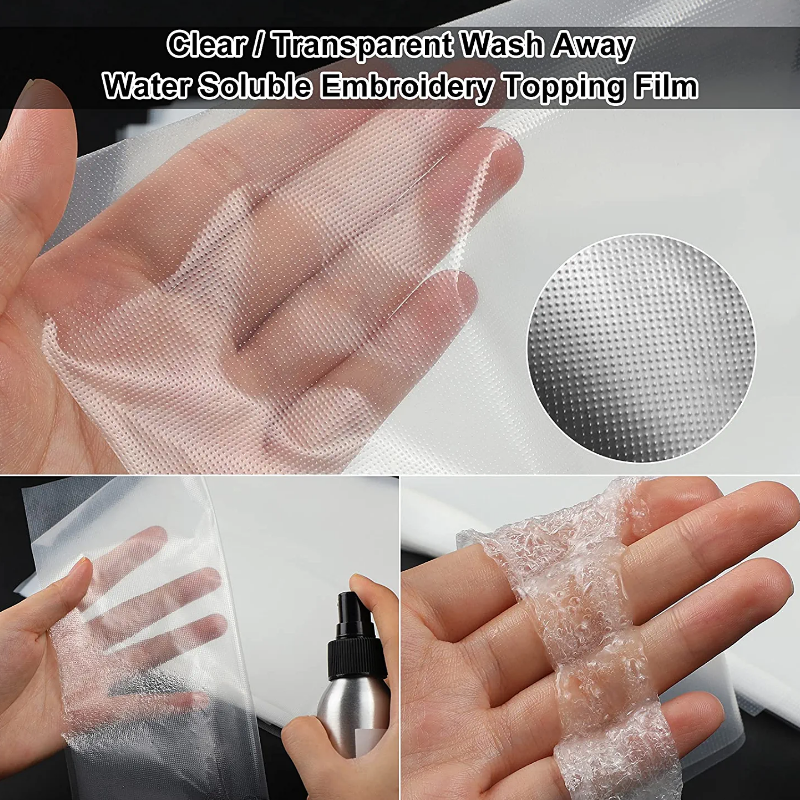 Water Soluble Embroidery Film