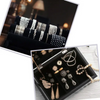 Black Fabric Drawer Liner