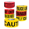 PE Yellow Barricade Caution Tape For Danger/Hazardous Areas