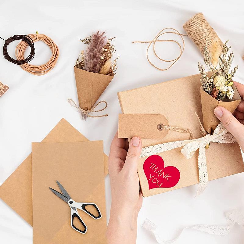 A4 Kraft Paper Sticker Sheet