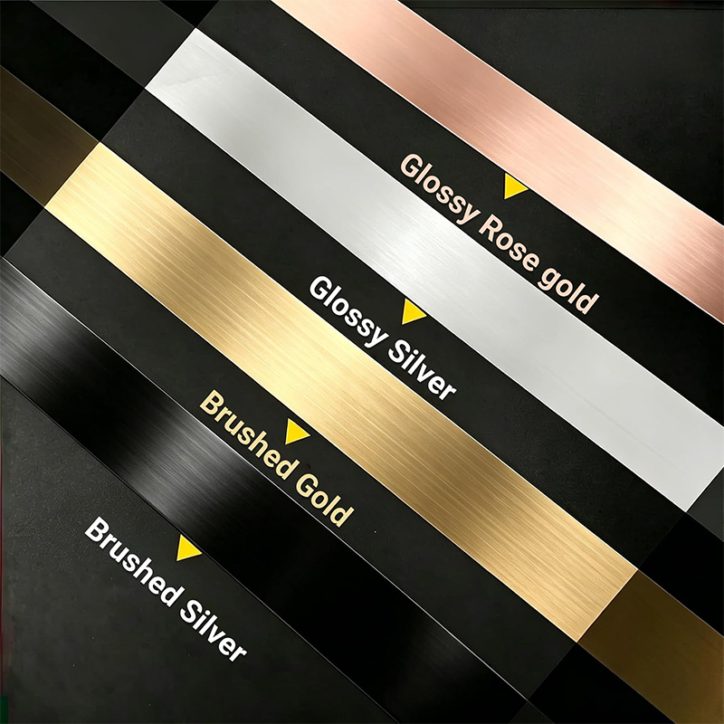 Self-Adhesive Stainless Steel Wall Molding Trim