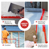 PE Stucco Masking Tape