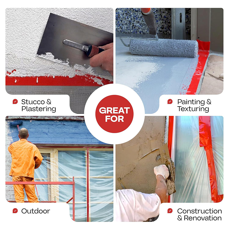 PE Stucco Masking Tape
