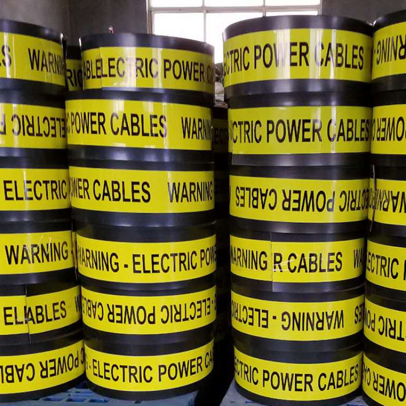 Heavy Duty PE Warning Protection Plate Underground Pipe Marker Tape
