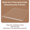 Polycarbonate Sheet Breather Tape