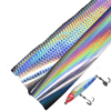 Peel And Stick Fish-Scale Holographic Film